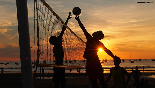 cool volleyball sunset nicaragua ngc theperfectphotographer internationalflickrawards
