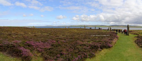 scotland orkney panoramica scozia panoramicview theringofbrodgar isoleorcadi heartofneolithicorkneyworldheritagesite