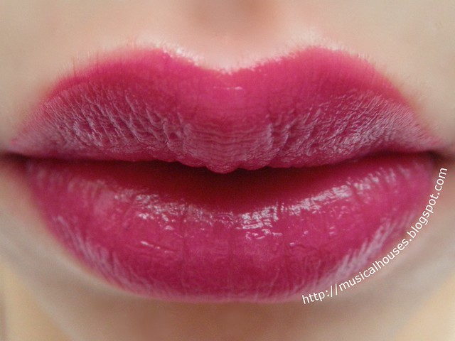 Etude House Disney Princesses Belle Purple Rose Lips Swatch