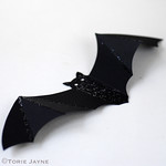 Paper bat pattern