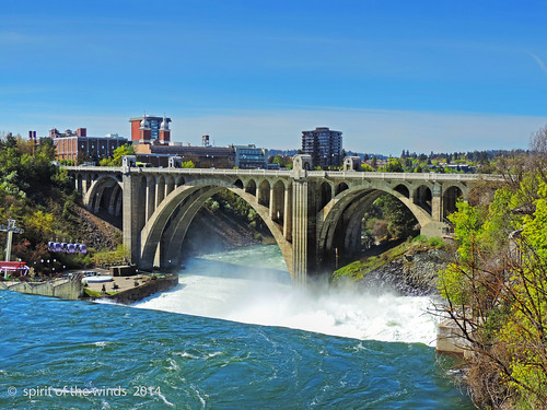 waterfalls rivers spokaneriver otw nikonflickraward today´sbest spokanewashingtonstate themonroestbridge