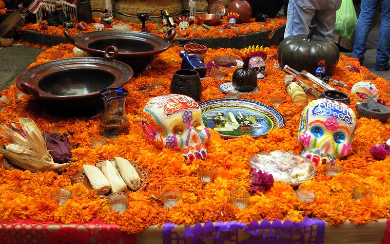 Day of the dead offering