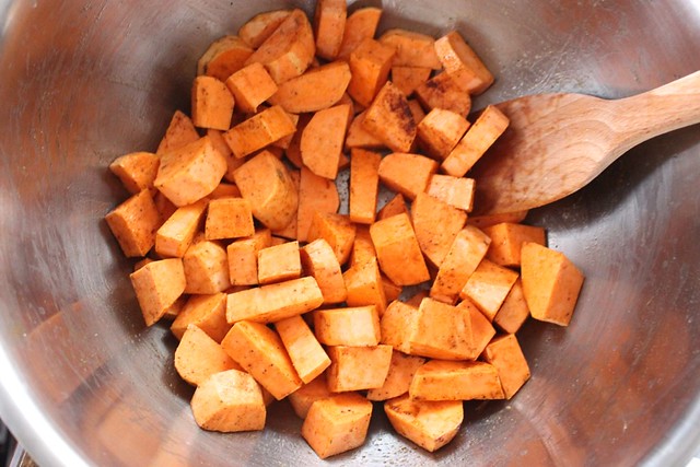chopped-sweet-potatoes