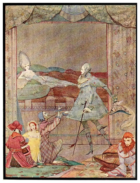 015-La bella durmiente del bosque-The fairy tales of Charles Perrault-1922- Harry Clarke