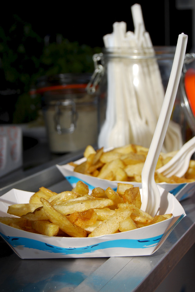 Dungeness Snack Shack's Twice Cooked Chips