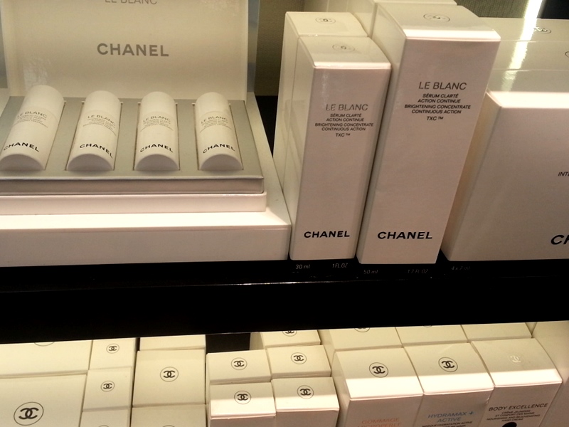 Chanel Le Blanc skincare