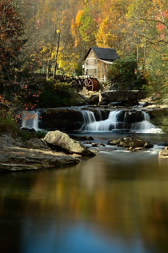 babcockstatepark westvirginia west virginia wv babcock state park statepark gladecreek grist mill mountains stream creek river longexposure long exposure nd110 bw neutraldensity nikon nikond7000 d7000 digital landscape upright fall autumn season colours colors trees leaves waterfall 18200mm 18200mmvr 18200 nature greatoutdoors outdoors history heritage culture reflection outdoor water serene