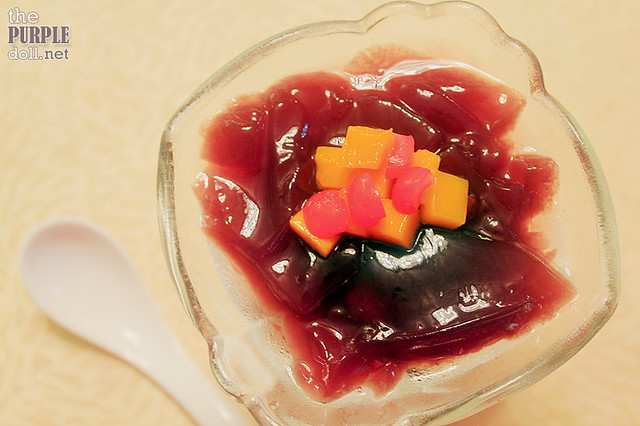 Chilled Red Wine Jelly