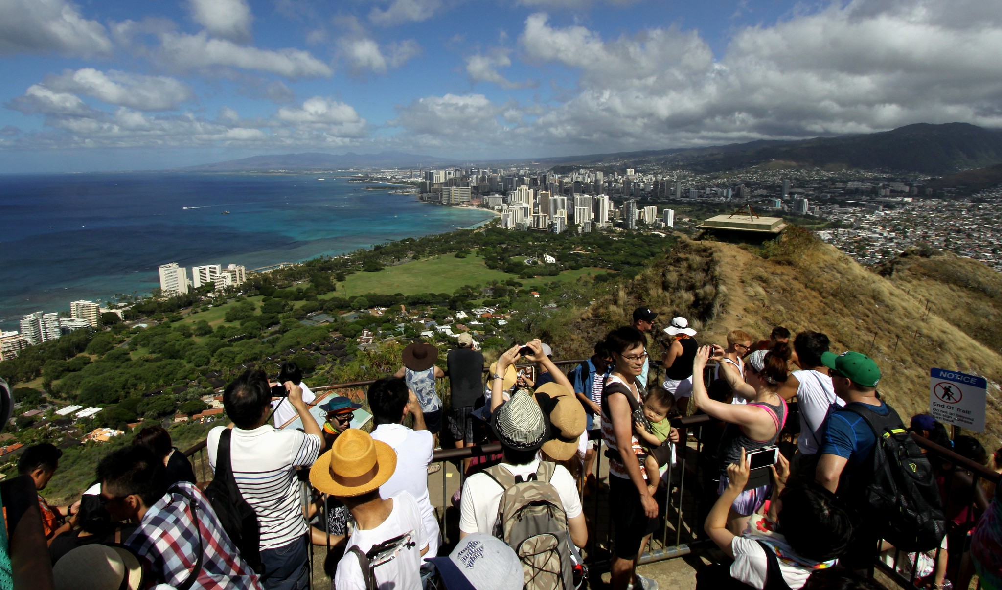 Honolulu-tourists