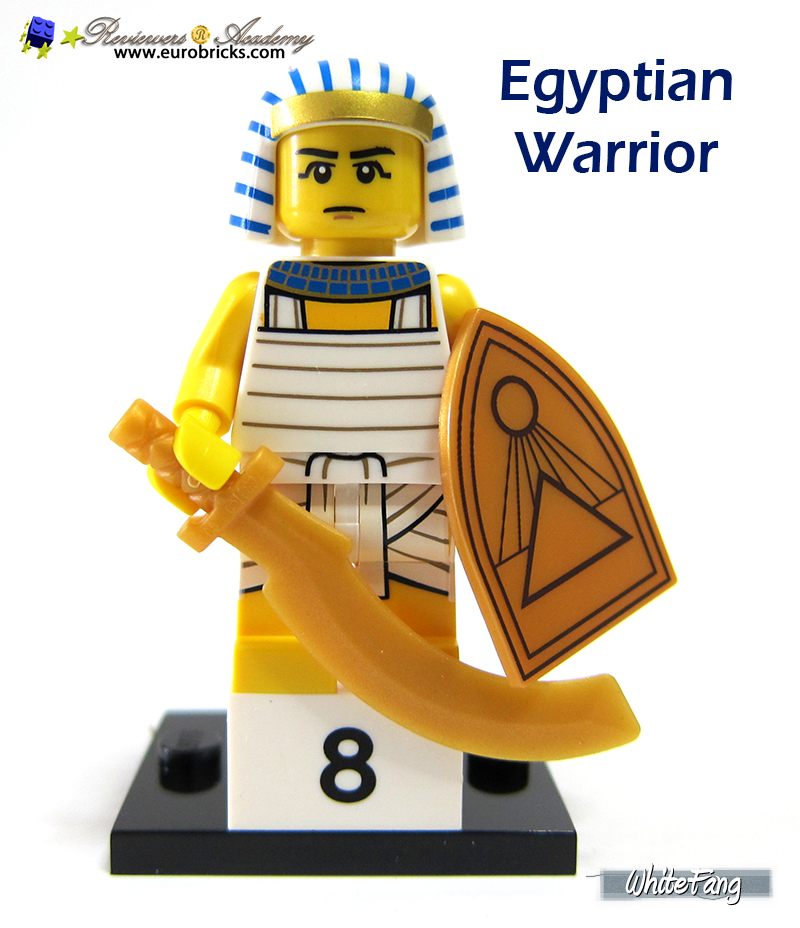 71008 Lego Minifigures Serie 13 Krieger Ägypten Egyptian Warrior 8/16 