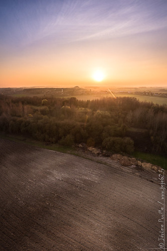 sunset vertorama panoramique panorama drone dji phantom4 artois pasdecalais landscape