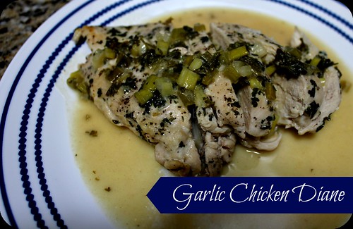 Garlic Chicken Diane Recipe + Priority Chef Premium Garlic Press Review