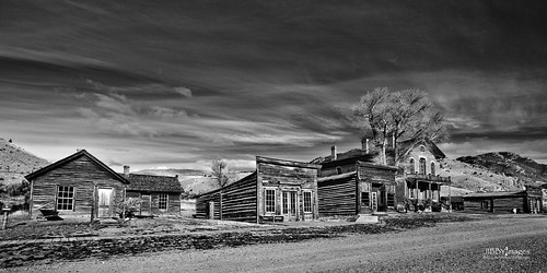 park wood old blackandwhite bw abandoned monochrome buildings montana state ghosttown dilapidated bannack
