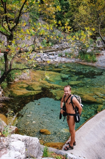 naturist 0002 E4 trail, Mount Olympus, Greece
