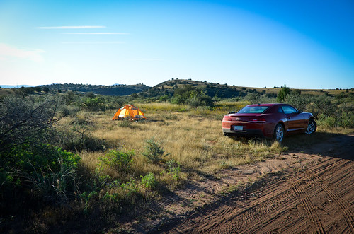Sedona: Camping on the side of the road near Cottonwood, AZ