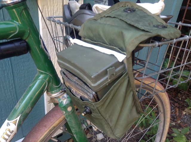 Wald Basket bike bag pouch.