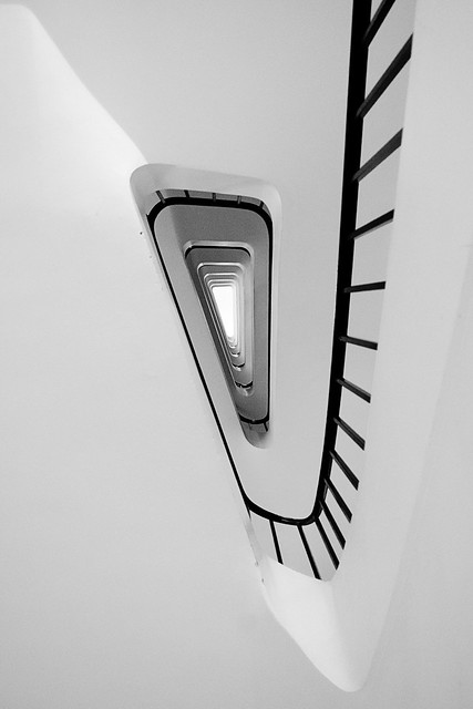Triangle staircase