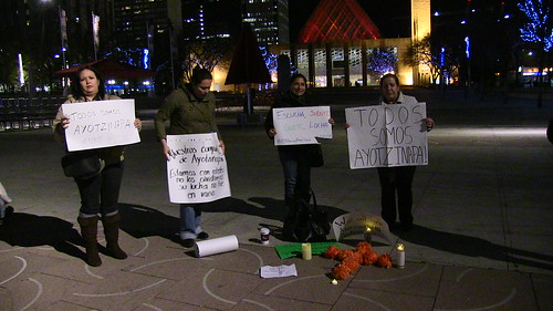 Vigil for Missing Students in Mexico