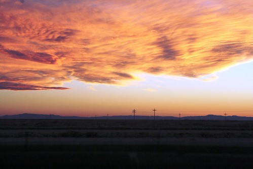 sunset newmexico