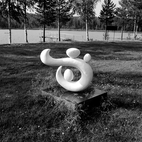 sculpture white norway jokkmokk laponia