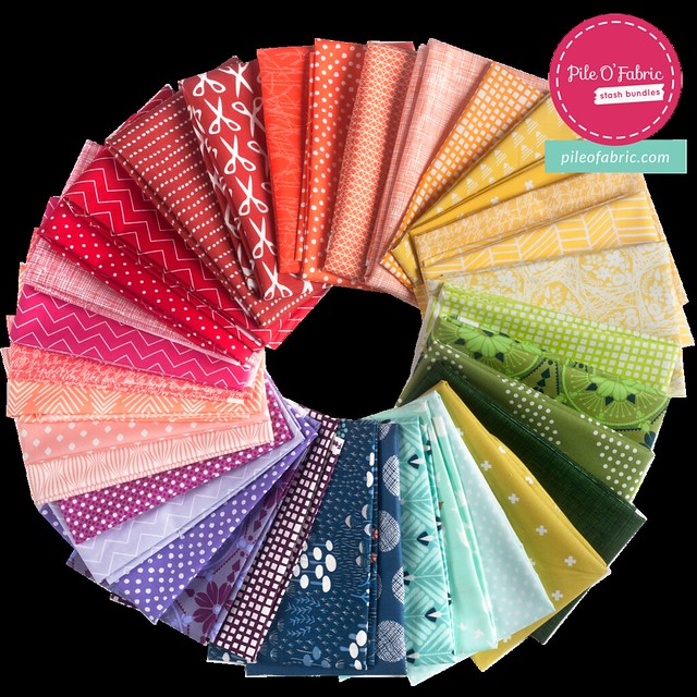 Color Wheel Bundle GIVEAWAY with Pile O' Fabric!