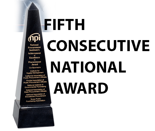 Fifth Consecutive National Award