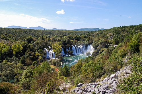 river waterfall europe bosnia herzegovina bih bosniaandherzegovina kravice trebižat kravicefalls
