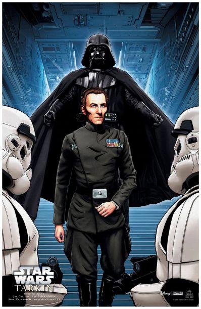 Tarkin illustration for Star Wars Insider, by Joe Corroney and Brian Miller