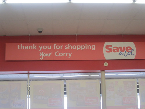 sign store supermarket pa corry thankyouforshopping 2014 savealot