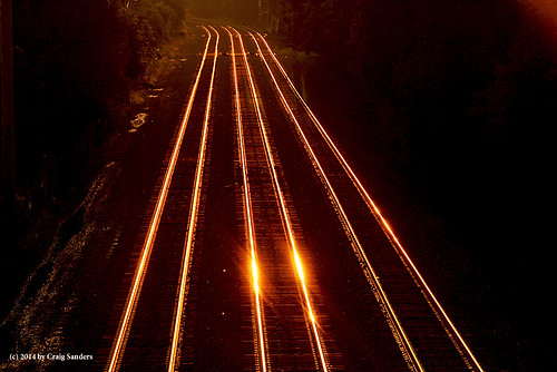 sunsets railroadtracks norfolksouthern sunsetphotography amherstohio latedaylighting nschicagoline