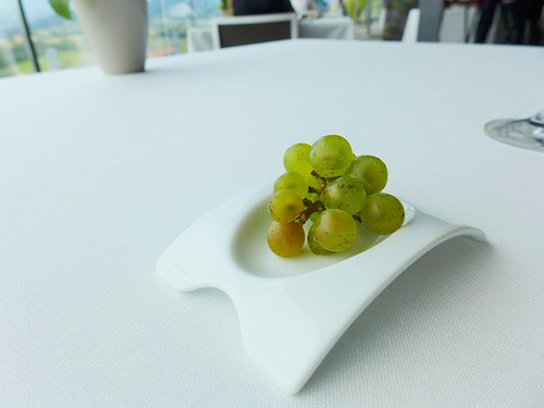 Restaurant Azurmendi grapes