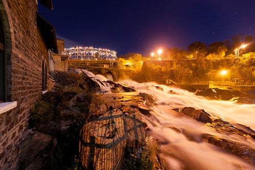 ontario river waterfall dam falls bracebridge powerhouse