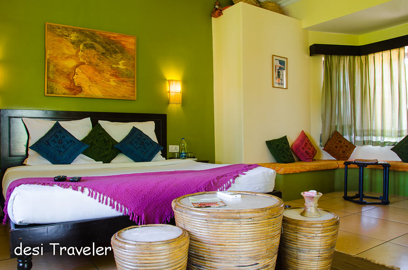 Ethnic design bedroom Pushkar Resort Rajasthan