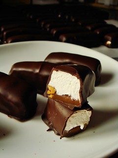 Trillian Bars: Chewy Caramel, Pistachios, Soft White Chocolate Nougat