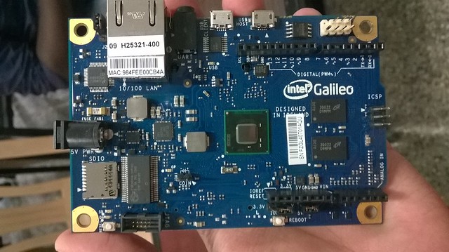 Yes! Its Intel Galileo-Top