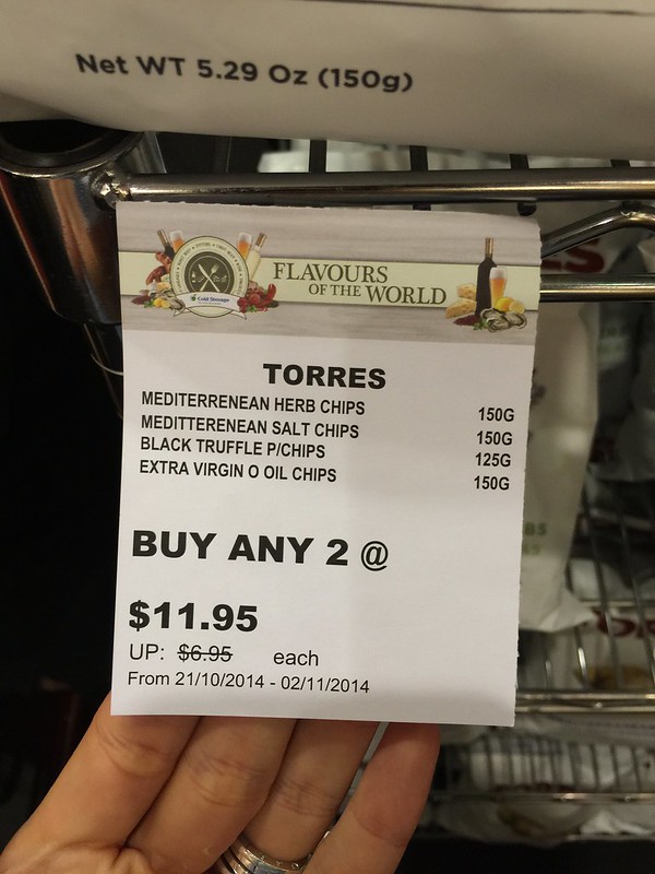 Torres Chips - Buy Any 2 at S$11.95