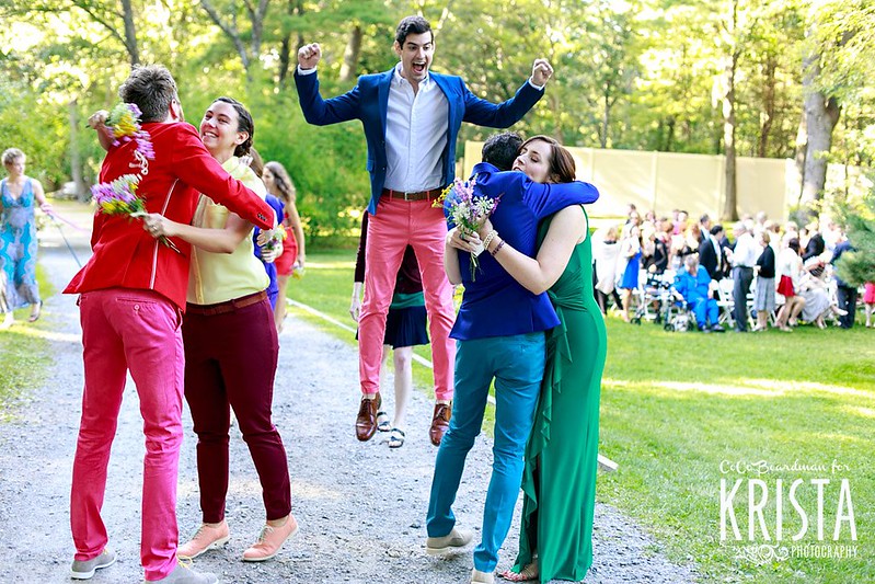Colorful Same Sex Wedding at Essex Conference Center and Retreat