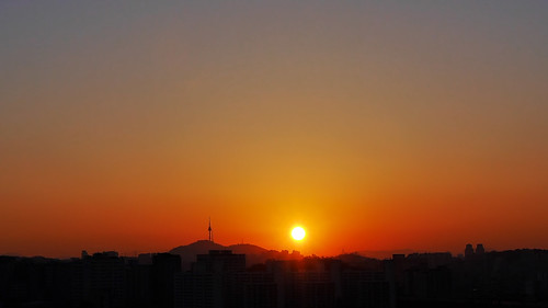 sunrise korea seoul worldcuppark skypark haneulpark mapogu sangamdong 월드컵공원하늘공원