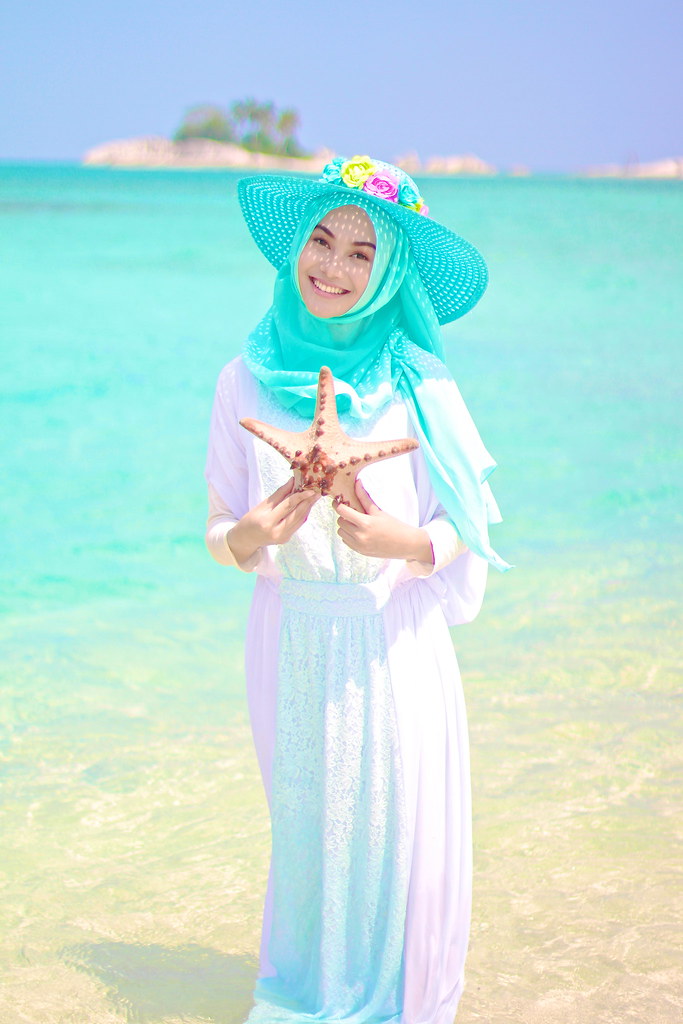 Hijab Ootd Pantai 
