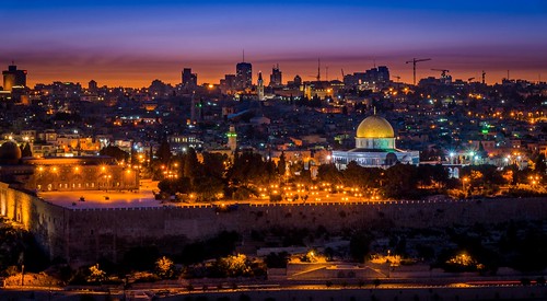 longexposure sunset night israel jerusalem domeoftherock nex6