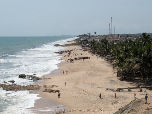 africa beach ghana capecoast capecoastcastle