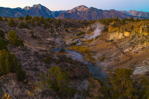 fall sunrise steam mammothlakes volcanic easternsierras hotcreek canon5dmarkiii renerodriguezphotography