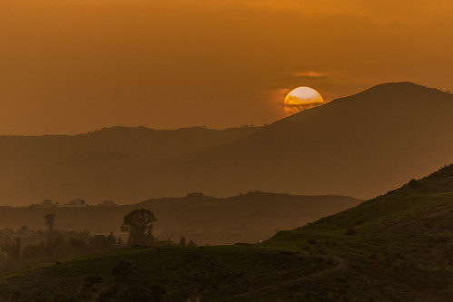 sunset españa atardecer countryside spain nikon hills campo sierras málaga mijas 2014 nikond3100