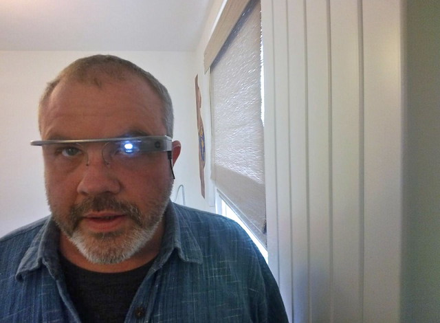 Google Glass Self Portrait