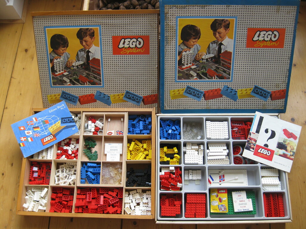 set 310 1310 236 810 710 700 LEGO VINTAGE White Garage Plate 820 