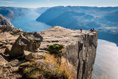 norway rock rocks hike fjord pulpit preikestolen rogaland lysefjord kingdomofnorway