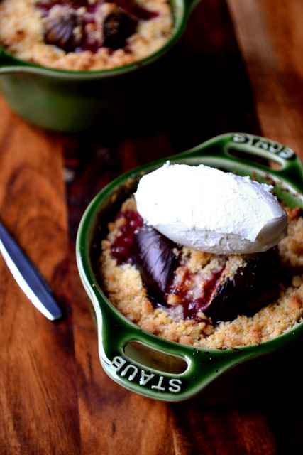 Fig and Pear Crumble Recipe