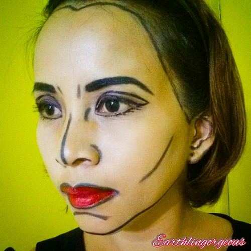 FOTD: Pop Art Makeup Look