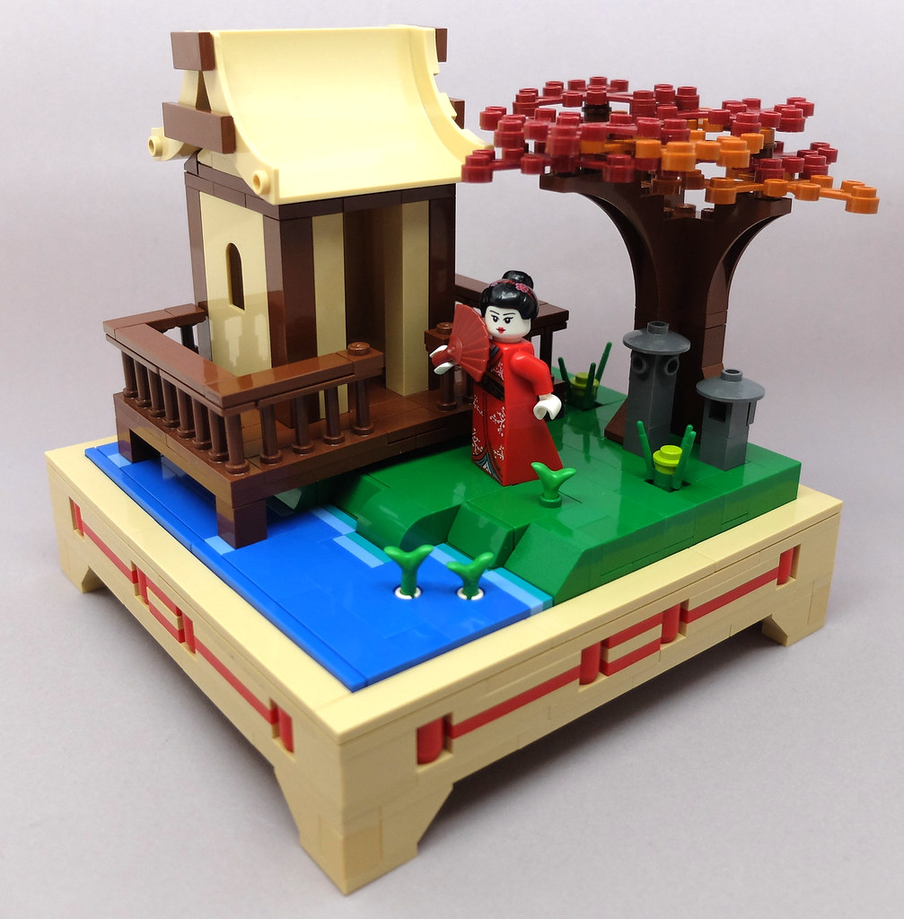 Time for tea (custom built Lego model)