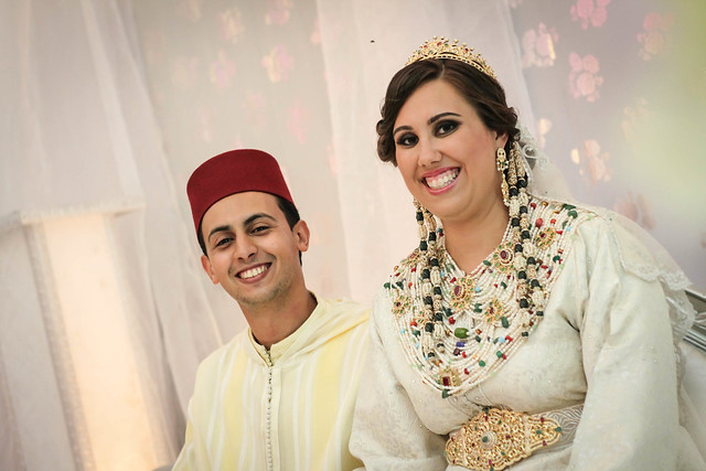 Mariage d'Anaïs et d'Ali, Casablanca, Maroc